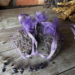 Lavender Sachet Bags - Moth Repellent Sachets (10 Pack) Home Fragrance for Drawers and Closets. Natural Clothes Moths Repellant Dried Lavendar Flowers