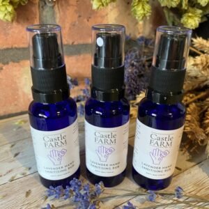 Castle Farm Lavender Hand Sanitising Spray - Image 3