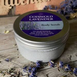 Cotswold Lavender Body Scrub 200ml Tub - Image 3