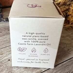 Castle Farm Uplifting Lavandin Candle - Image 3